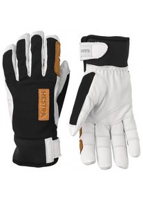 Hestra Ergo Grip Active Wool Terry 5 Finger Handschuhe (Gr 9 |schwarz/grau)