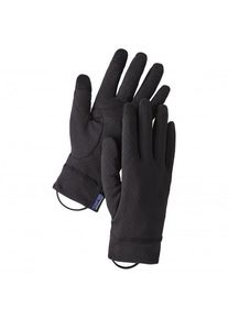 Patagonia Cap MW Liner Gloves Handschuhe (Gr L |schwarz)