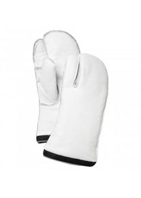 Hestra Heli Ski Liner 3 Finger Handschuhe (Gr 10 |weiß)