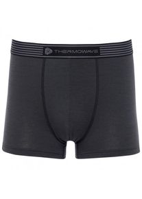 Thermowave Merino Life Trunks Merinounterwäsche Herren Wandern (Gr 3XL |grau)