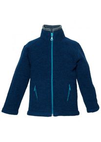 Reiff Wollfleecejacke Colori Merinojacke Kinder Ski (Gr 104 |blau)
