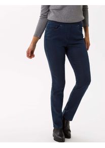 Raphaela by Brax Damen Schlupfhose Style PAMINA STONED, denim blau, Gr. 38