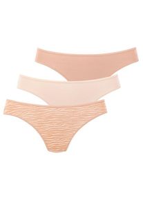 Lascana String 'aus hochwertiger Modal-Qualität' mehrfarbig Gr. 32/34 für Damen. Körpernah. Nachhaltig.