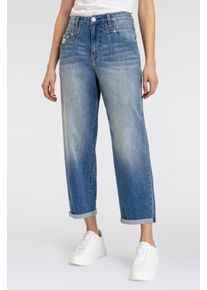 Herrlicher Damen Loose-fit-Jeans "Brooke Organic Denim"distance, casual, Gr. 32, Denim/Jeans, Obermaterial: 98% Baumwolle, 2% Elasthan, Jeans, in