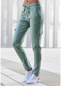 Lascana Cargohose grün Gr. 52/54 für Damen. Nachhaltig.