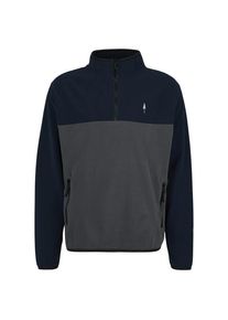 NIKIN Treefleece Quarter Zip Colorblock Fleecepullover Herren (Gr S |blau)
