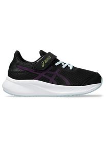asics Patriot 13 PS Runningschuhe Kinder (Gr 11K |schwarz)