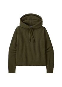 Patagonia Rec. Wool-Blend Hooded Pullover Sweater Hoodie Women (Gr XS |oliv)