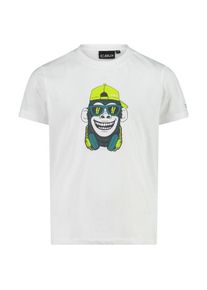 CMP T-Shirt Print T-Shirt Kinder (Gr 98 |weiß)