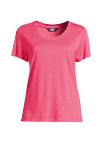 LANDS' END Shirt aus Leinenmix, Damen,  Pink, Leinen/Viskose, by Lands' End