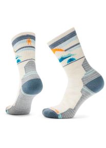 Smartwool Hike Light Cushion New Pattern Crew Socks Wandersocken Damen (Gr L |grau)