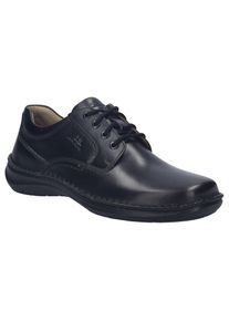 Josef Seibel Herren Schnürschuh "New Anvers 06", Gr. 43new anvers 06 schwarz, Leder, casual, Schuhe, Bequemschuh, Halbschuh, Komfortschuh in
