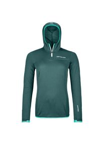 Ortovox Fleece Light Grid ZN Hoody Fleecepullover Damen (Gr S |türkis)