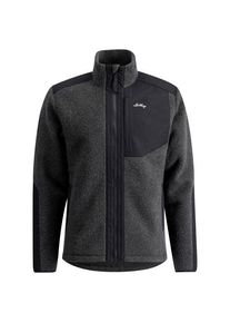 Lundhags Saruk Wool Pile Mid Full Zip Fleecejacke Men (Gr XL |schwarz/grau)