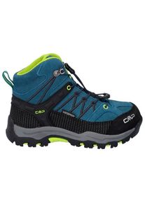 CMP Rigel Mid Trekking Shoes Waterproof Wanderschuhe Kinder Wandern (Gr 28 |blau/schwarz |wasserdicht)