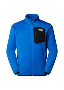 The North Face Crest Full Zip Fleecejacke Herren Wandern (Gr L |blau)