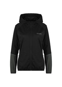 Stoic HelsingborgSt Performance Hoody Laufjacke Damen (Gr 42 |schwarz)