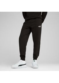 Puma Herren Trainingshose "ESS NO. 1 LOGO SWEATPANTS FL CL", schwarz, sportlich, Gr. M, unifarben, Fleece, Obermaterial: 66% Baumwolle, 34%