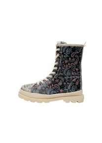 DOGO Damen Stiefelette "Gisele Red Fox Damen Stiefel / Female", Gr. 38, blau, Lederimitat, Schuhe, Vegan