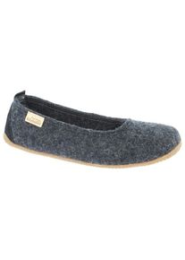 Living Kitzbühel Living Kitzbühel Ballerina Uni Hüttenschuhe Damen (Gr 36 |grau)