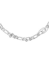 Diesel Damen Kette ohne Anhänger "Schmuck Geschenk Metall OVAL D LOGO, DX1600040", Edelstahl-Metall, L: 60cm B: 8mmedelstahlfarben, metallfarben,