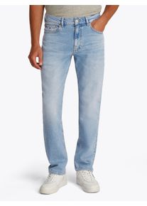 Tommy Jeans Herren Slim-fit-Jeans "RYAN SLIM STRAIGHT"denim light2, casual, Gr. 33, unifarben, Denim/Jeans, Obermaterial: 81% Baumwolle, 18% Lyocell,
