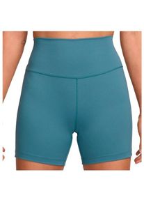 Nike One High-Waisted 5 Biker Shorts Laufshorts Damen (Gr XS |türkis)