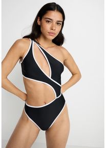 LSCN BY LASCANA Monokini 'Yuna' mehrfarbig Gr. 32 für Damen. Ohne Bügel Und Ohne Stäbchen. Nachhaltig.