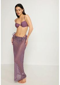LSCN BY LASCANA Meshrock mehrfarbig Gr. 34 für Damen. Figurbetont