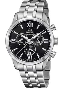Jaguar Damen Chronograph "Acamar", silber, Armbanduhren, Armbanduhr, Quarzuhr, Herrenuhr, Damenuhr, Saphirglas, Swiss Made
