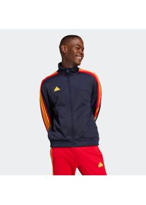 Herren Trainingsjacke "M TIRO NTPK TT", blau, sportlich, Gr. XXL, adidas Sportswear, Obermaterial: 70% Polyester, 30% Baumwolle, Jacken