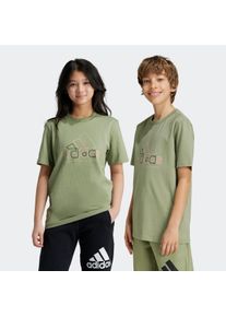 Kinder T-Shirt "XPRESS BOYS", grün, sportlich, Gr. 164, adidas Sportswear, Obermaterial: 100% Baumwolle, Shirts