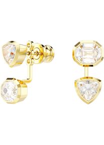 Swarovski Damen Paar Ohrstecker "Schmuck Geschenk Imber Ohrring-Jackets, 5705461", Metall, gold, Metall, Ohrringe, mit Swarovski Zirkonia (synth.) -