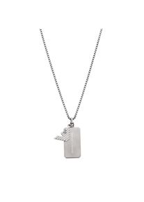 Emporio Armani Damen Kette mit Anhänger "Schmuck Geschenk Edelstahl, EGS3167040", Edelstahl, L: 53cm B: 2,3mm, silber, Edelstahl, B:2,3mm, Halsketten