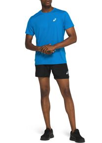asics Herren Laufshirt "CORE SHORT SLEEVE TOP", blau, sportlich, Gr. S, Obermaterial: 100% Polyester, Shirts