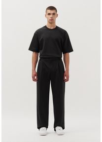 Herren Anzughose "Studio", schwarz, Gr. M, STUDIO SEIDENSTICKER, unifarben, 86% Polyester 14% Elastan, Hosen