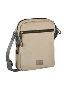 Camel Active Damen Umhängetasche "Terra", beige, Polyester, Taschen, aus recyceltem Nylon und voluminös aufgesetzten Taschen