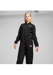 Puma Kinder Trainingsanzug "POLY BASEBALL SUIT G", schwarz, sportlich, Gr. 176, unifarben, Trikot, Obermaterial: 100% Polyester, Sportanzüge