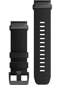Garmin Wechselarmband "QuickFit 26 mm Nylon Wechselarmband", Garmin Fenix 5X / 5X Plus-Approach S5 / S6, schwarz, Silikon, Uhrenarmbänder