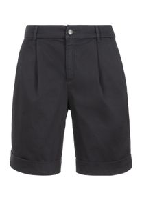 BOSS Orange Damen Chinoshorts "Taggie Premium Damenmode", blau, Basic, Gr. 36, unifarben, Web, Obermaterial: 98% Baumwolle, 2% Elasthan, Hosen, mit