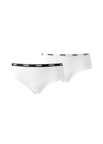 Puma Damen Hipster "Puma WOMEN HIPSTER 2P", Gr. XLweiß, weiß, Single Jersey, Obermaterial: 57% Baumwolle, 38% Modal, 5% Elasthan, Unterhosen, Mit