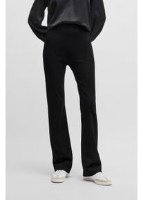 BOSS Orange Damen Webhose "Taboot Premium Damenmode", schwarz, casual, Gr. XXL, unifarben, Web, Obermaterial: 70% Viskose, 26% Polyamid, 4% Elasthan,