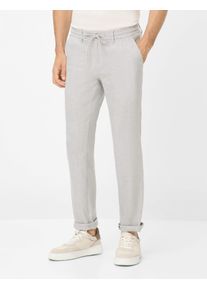 Eurex By Brax Herren Chinohose "Style Flatfronthose", grau, Gr. 27,5, 50% Leinen, 32% Polyester, 16% Viskose, 2% Elasthan, Hosen