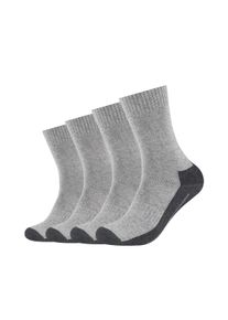Camano Damen Sportsocken "function", Gr. 35, grau, Materialmix, mehrfarbig, meliert, Socken, mit feuchtigkeitsregulierendem Material
