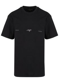 Herren T-Shirt "Upscale by Mister Tee Find Love Oversize Tee", schwarz, casual, Gr. XS, UPSCALE BY MISTER TEE, bedruckt, 100% Baumwolle, Shirts
