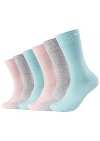 Skechers Damen Socken "mesh ventilation", Gr. 43, bunt, Baumwollmischung, uni und meliert, Socken, mit verstärktem Fersen- und Zehenbereich,