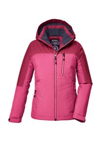Killtec Kinder Funktionsjacke "KOW 353 GRLS JCKT", pink, sportlich, Gr. 176, Oberstoff: 100% Polyester, Futter: 100% Polyester, Wattierung: 100%