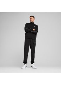 Puma Herren Trainingsanzug "POLY TAPE SUIT", schwarz, sportlich, Gr. XXL, bedruckt, Trikot, Obermaterial: 100% Polyester, Sportanzüge