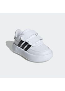 Klettschuh "BREAKNET 2.0 KIDS", adidas Sportswear, Gr. 27, schwarz-weiß, Synthetik, sportlich, Schuhe, für Kinder