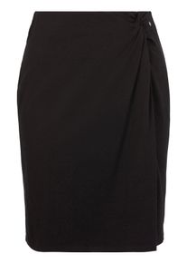 BOSS Orange Damen Jerseyrock "Eflip Premium Damenmode", schwarz, modisch, Gr. XL, unifarben, Jersey, Obermaterial: 57% Baumwolle, 38% Modal, 5%